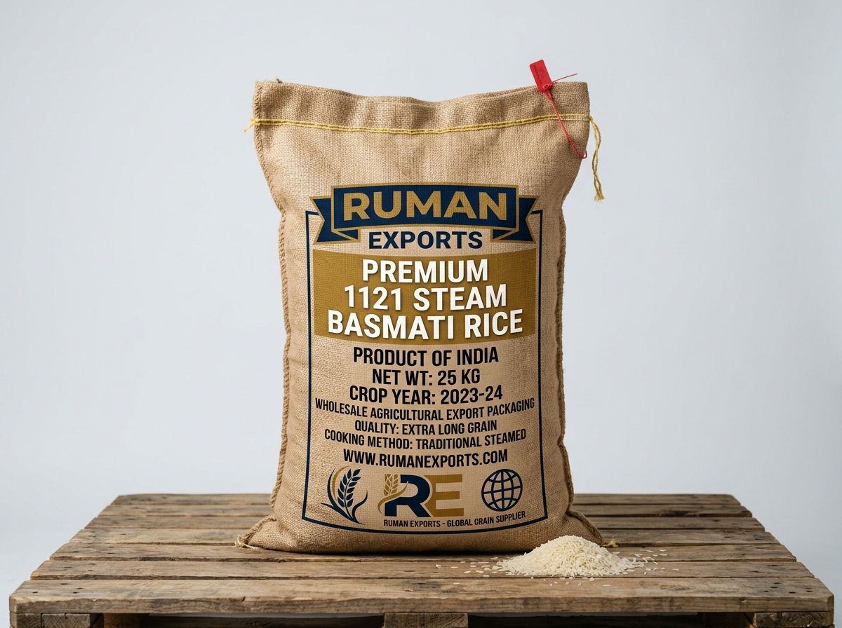 Basmati Rice (Chaval) - Jute & PP Sacks