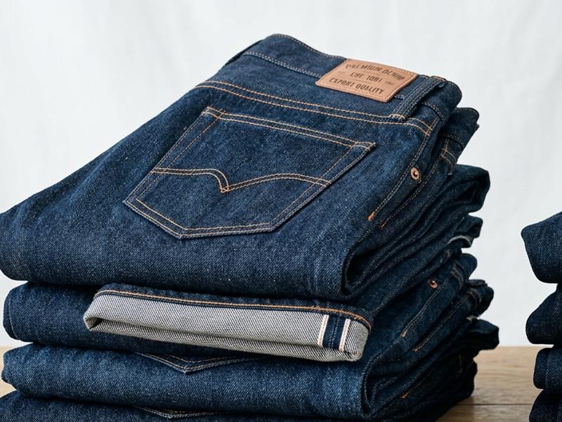 Export Quality Jeans - Stitch & Pocket Detail