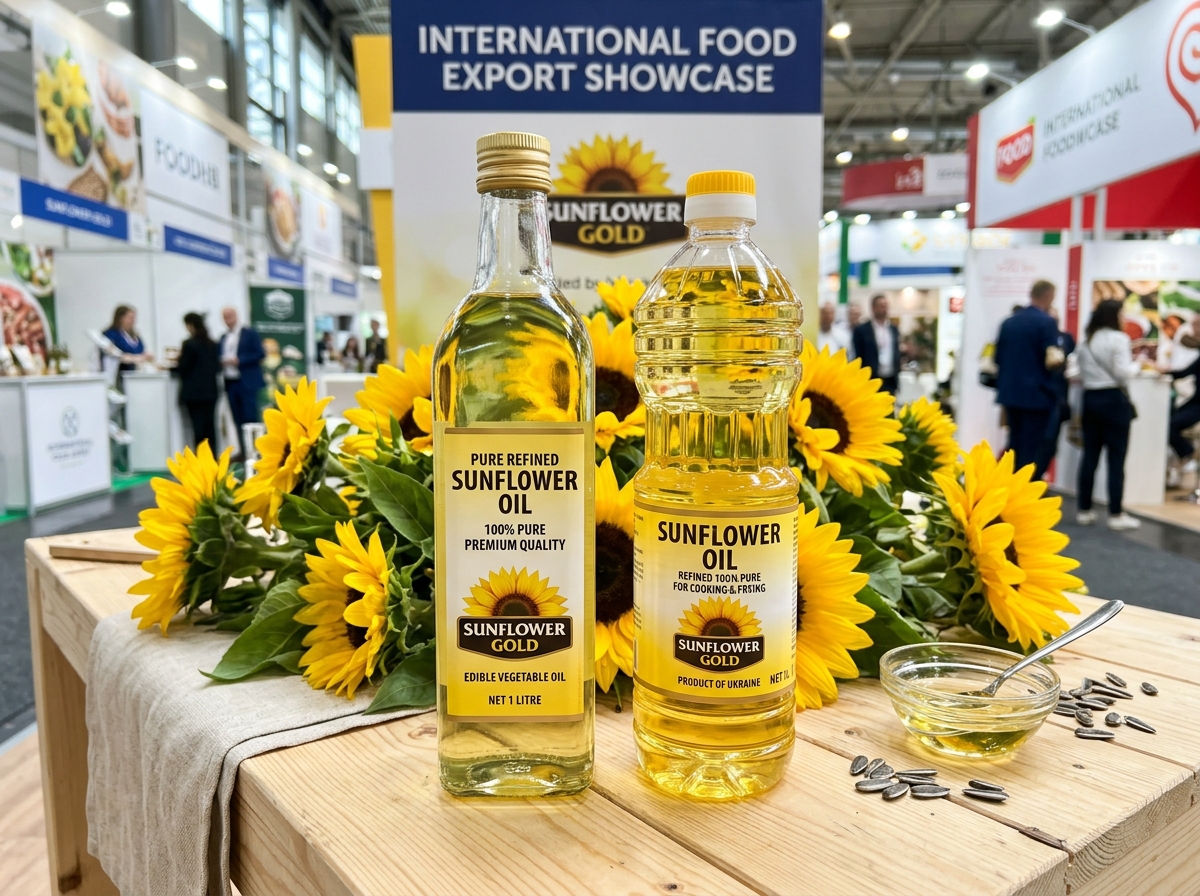 Sunflower Oil (100% Pure Refined)